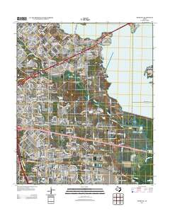 Mesquite 2012 topographic map thumbnail