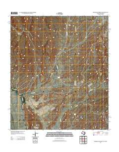 Mesquite Spring 2012 topographic map thumbnail