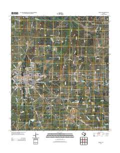 Mexia 2013 topographic map thumbnail