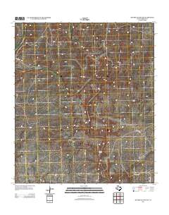 Meyers Canyon NW 2012 topographic map thumbnail