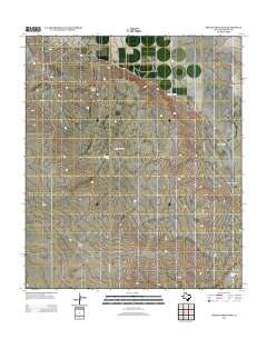Mickey Draw East 2012 topographic map thumbnail