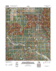 Middle Creek 2012 topographic map thumbnail