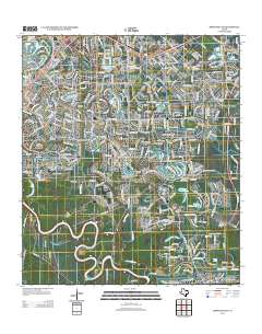 Missouri City 2013 topographic map thumbnail
