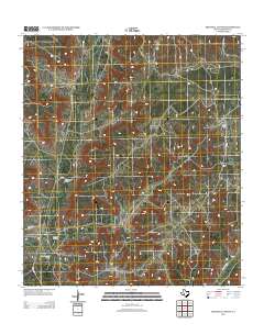 Mitchell Canyon 2012 topographic map thumbnail