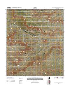 Molesworth Mesa South 2012 topographic map thumbnail