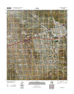 Monahans 2012 topographic map thumbnail