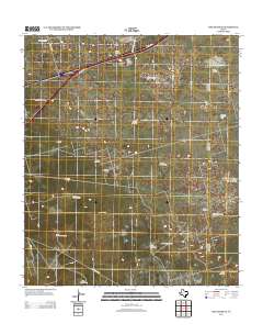 Monahans SE 2012 topographic map thumbnail