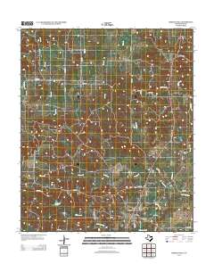 Morgan Mill 2012 topographic map thumbnail
