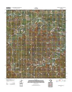 Morris Ranch 2012 topographic map thumbnail