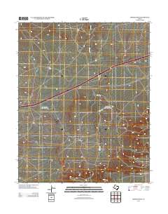 Moser Ranch 2012 topographic map thumbnail