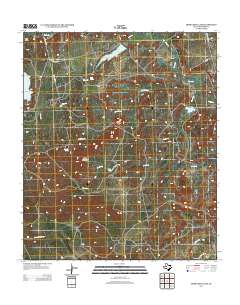 Moss Creek Lake 2012 topographic map thumbnail