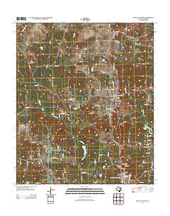 Mount Selman 2012 topographic map thumbnail