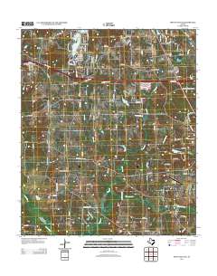 Mount Sylvan 2012 topographic map thumbnail