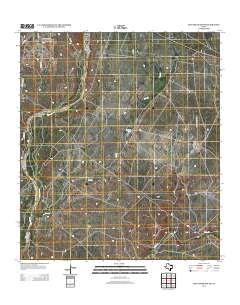Mud Creek South 2012 topographic map thumbnail