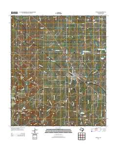 Mullin 2013 topographic map thumbnail