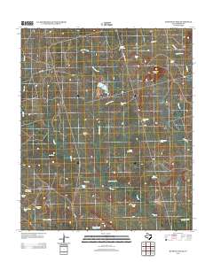 Mushaway Peak 2012 topographic map thumbnail