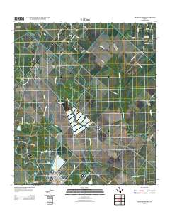 Mustang Bayou 2013 topographic map thumbnail