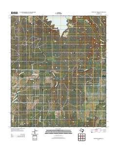 Mustang Creek 2013 topographic map thumbnail