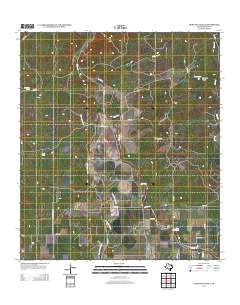 Mustang Valley 2012 topographic map thumbnail