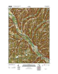 Avoca 2013 topographic map thumbnail