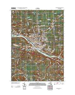 Amsterdam 2013 topographic map thumbnail