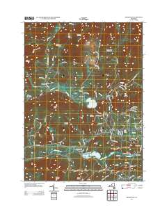 Bearsville 2013 topographic map thumbnail