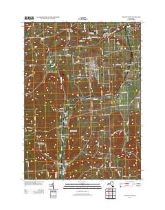 Beaver Dams 2013 topographic map thumbnail