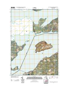 Cape Vincent North 2013 topographic map thumbnail