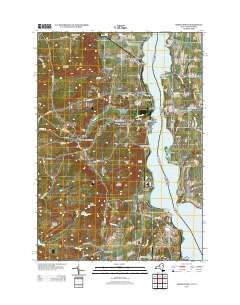 Crown Point 2013 topographic map thumbnail