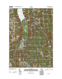 Conesus 2013 topographic map thumbnail