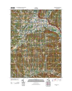 Cortland 2013 topographic map thumbnail