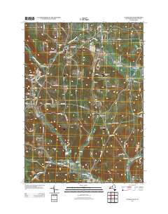 Cattaraugus 2013 topographic map thumbnail