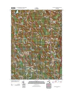 Central Square 2013 topographic map thumbnail