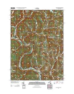 Callicoon 2013 topographic map thumbnail