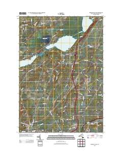 Brownville 2013 topographic map thumbnail