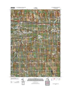 Clifton Springs 2013 topographic map thumbnail