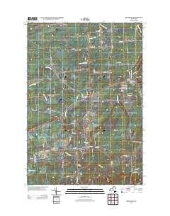 Brushton 2013 topographic map thumbnail