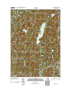 Cossayuna 2013 topographic map thumbnail