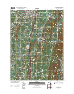 Clintondale 2013 topographic map thumbnail