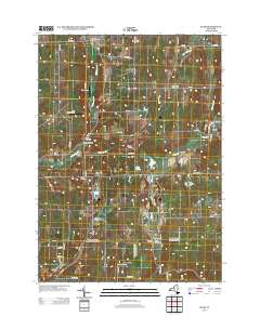 Bliss 2013 topographic map thumbnail