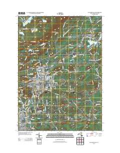 Gloversville 2013 topographic map thumbnail