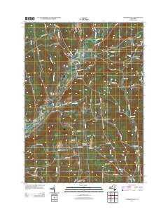 Gilbertsville 2013 topographic map thumbnail