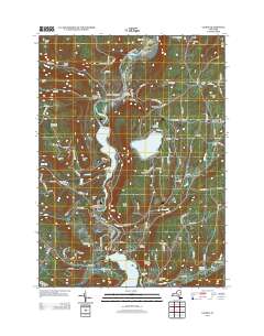 Gilboa 2013 topographic map thumbnail