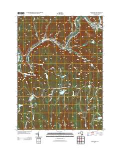 Fishs Eddy 2013 topographic map thumbnail