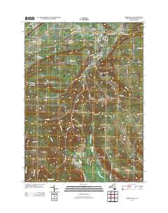 Forestville 2013 topographic map thumbnail