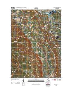 Glenfield 2013 topographic map thumbnail