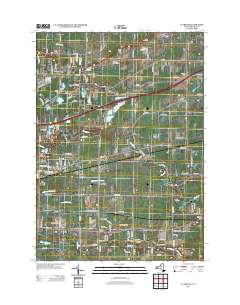 Clarence 2013 topographic map thumbnail