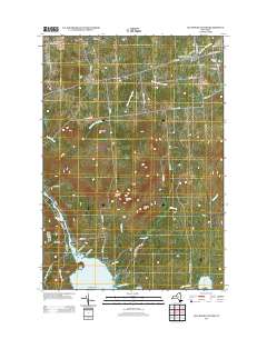 Ellenburg Center 2013 topographic map thumbnail
