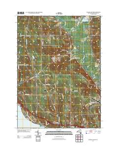 Ellery Center 2013 topographic map thumbnail