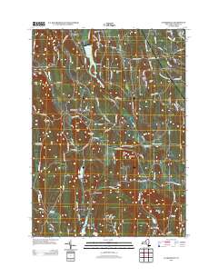 Clarksville 2013 topographic map thumbnail